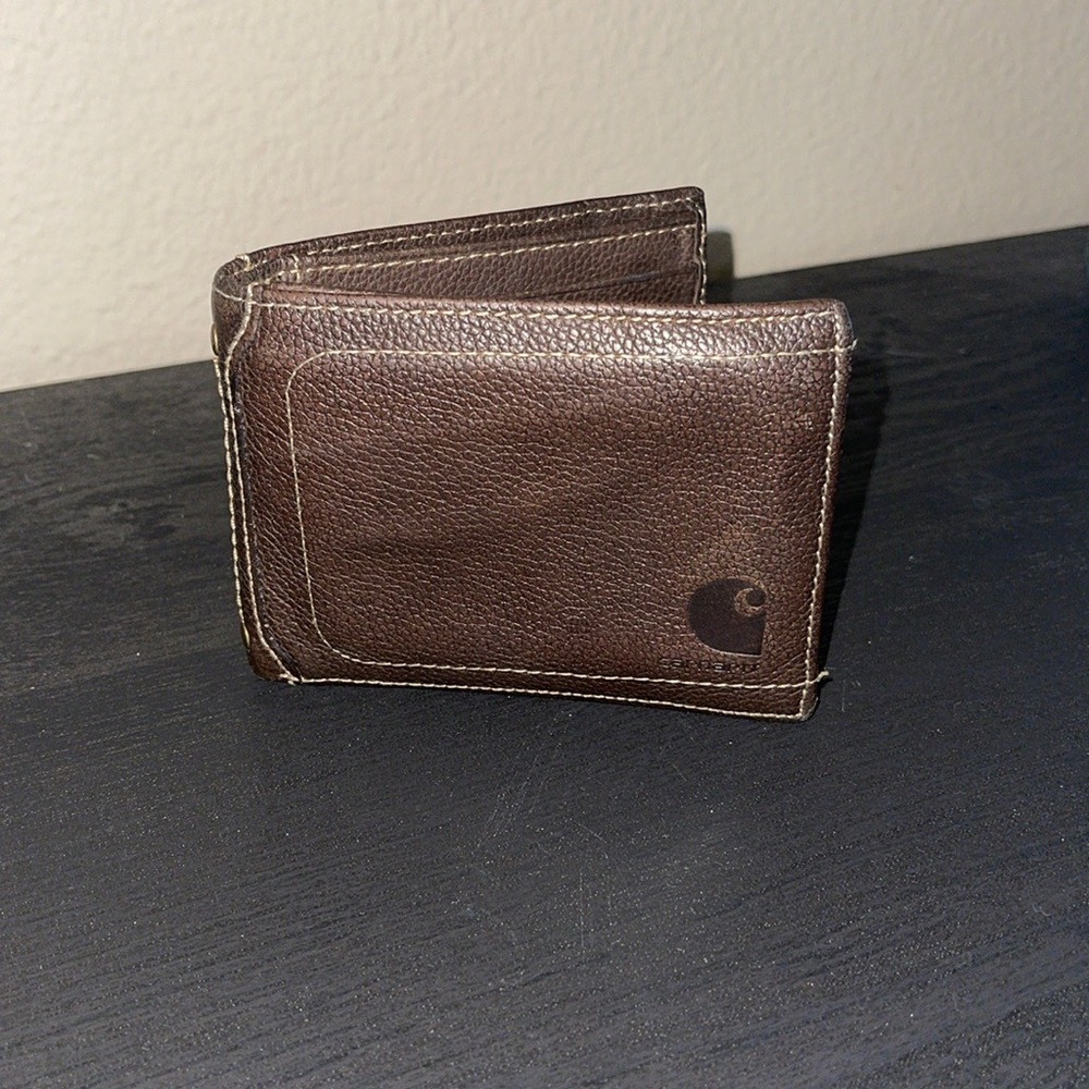 EUC Carhartt brown bi-fold Wallet